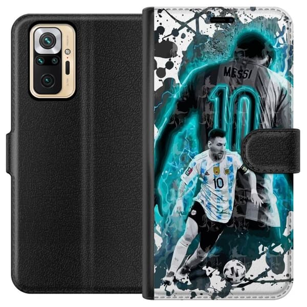 Xiaomi Redmi Note 10 Pro Lompakkokotelo Messi