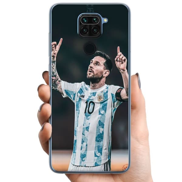 Xiaomi Redmi Note 9 TPU Mobilskal Messi