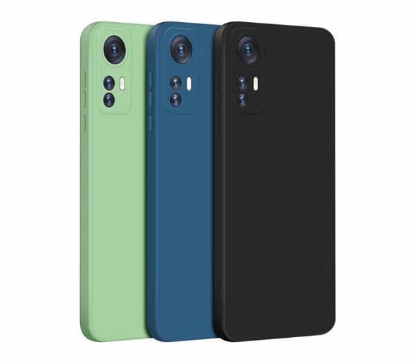 Xiaomi Mi 12/12X/12S - Silicone Case Microfiber