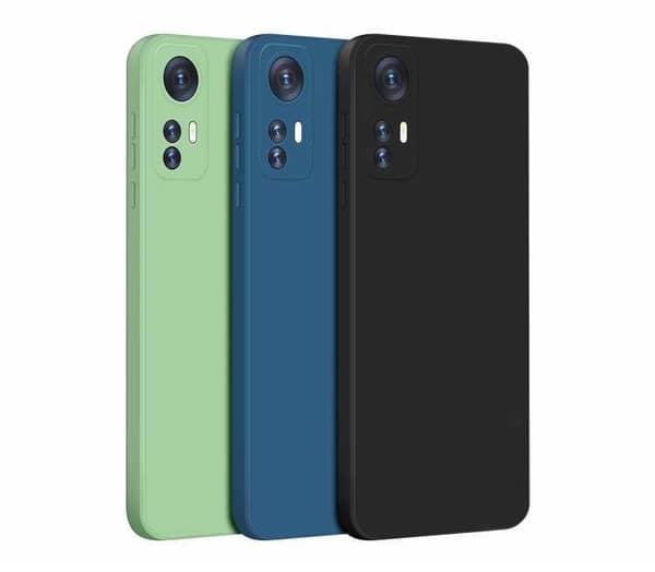 Xiaomi Mi 12/12X/12S - Silicone Case Microfiber