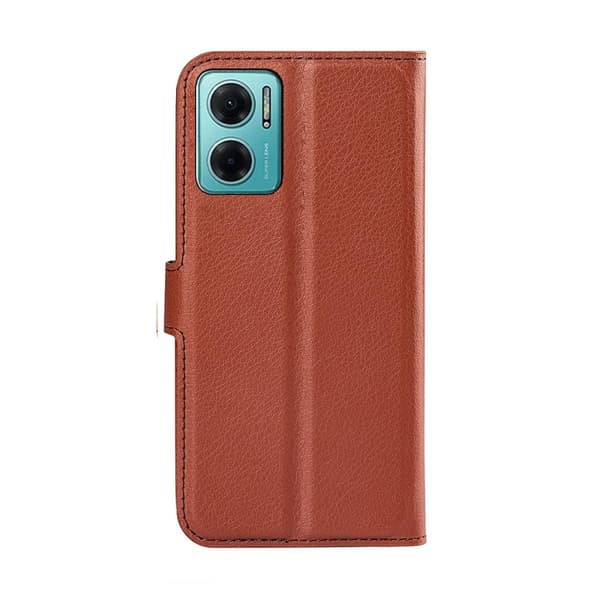 Xiaomi Redmi 10 5G Plånboksfodral med Stativ - Brun