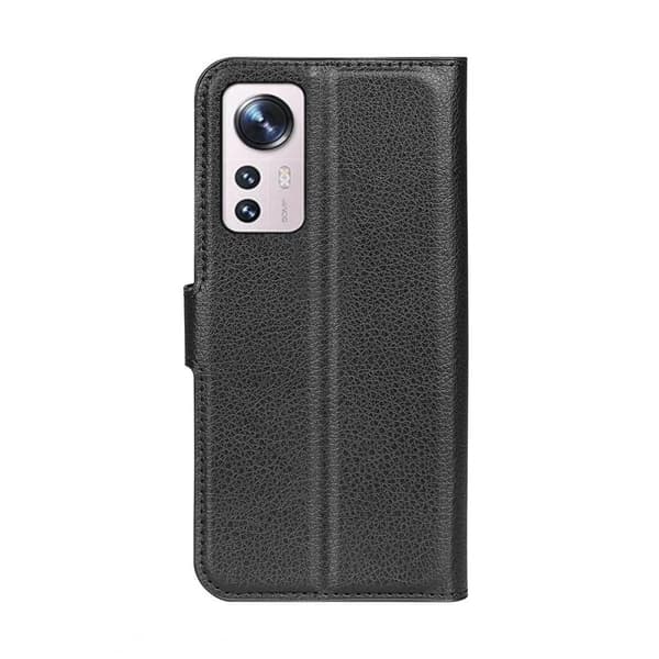 Xiaomi 12 Lite Plånboksfodral med Stativ - Svart