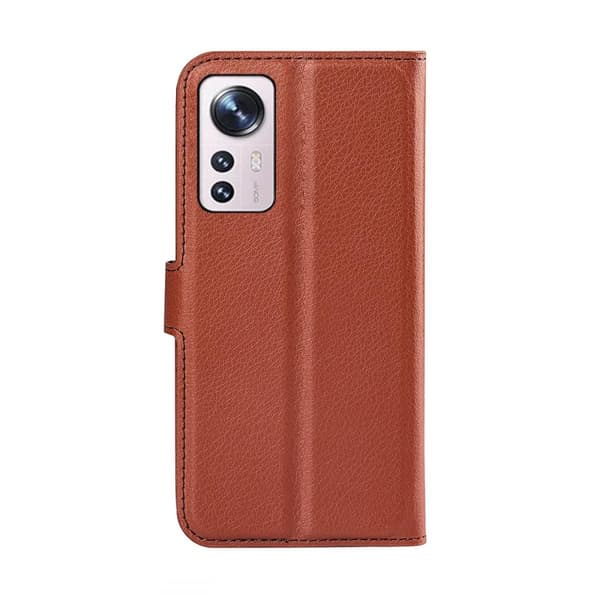 Xiaomi 12 Lite Plånboksfodral med Stativ - Brun