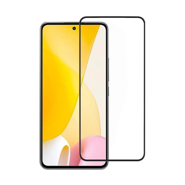 Skärmskydd Xiaomi 12 Lite - 3D Härdat Glas - Svart