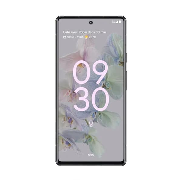 Skärmskydd Google Pixel 6A - 3D Härdat Glas - Svart (miljö)