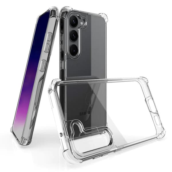 Stöttåligt Skal Samsung S23 5G - Transparent