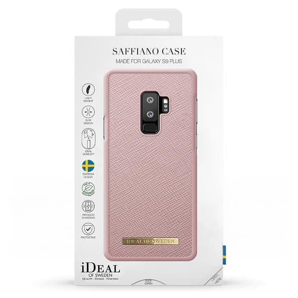 IDeal Of Sweden Fashion Skal För Samsung S9 Plus - Saffiano Pink