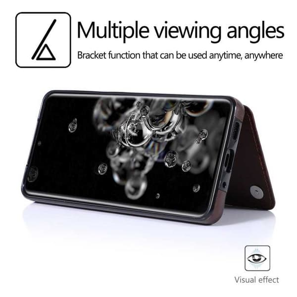 Samsung S20 Ultra Iskunkestävä Kansikorttikotelo 3-POCKET Flippr V2