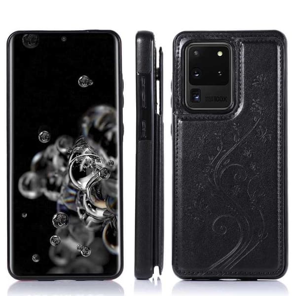 Samsung S20 Ultra Iskunkestävä Kansikorttikotelo 3-POCKET Flippr V2