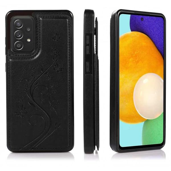Samsung A33 5G Stöttåligt Skal Korthållare 3-FACK Flippr V2