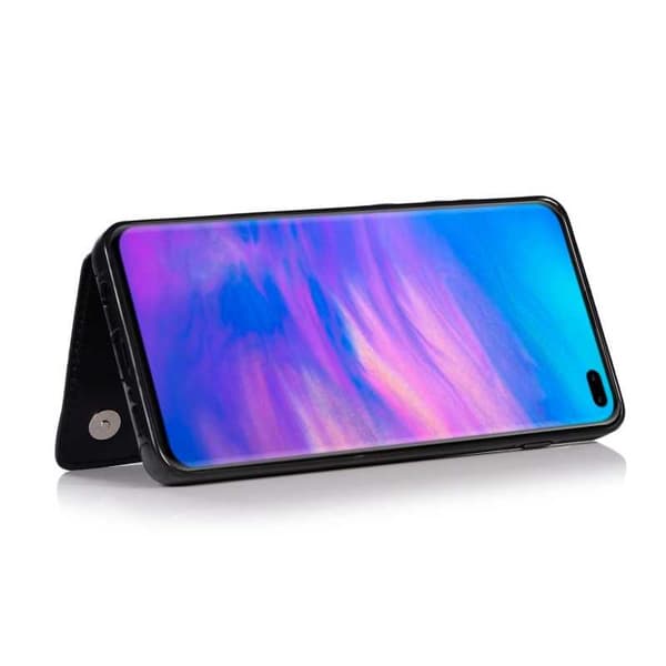 Samsung S10 Plus Stöttåligt Skal Korthållare 3-FACK Flippr V2 Svart