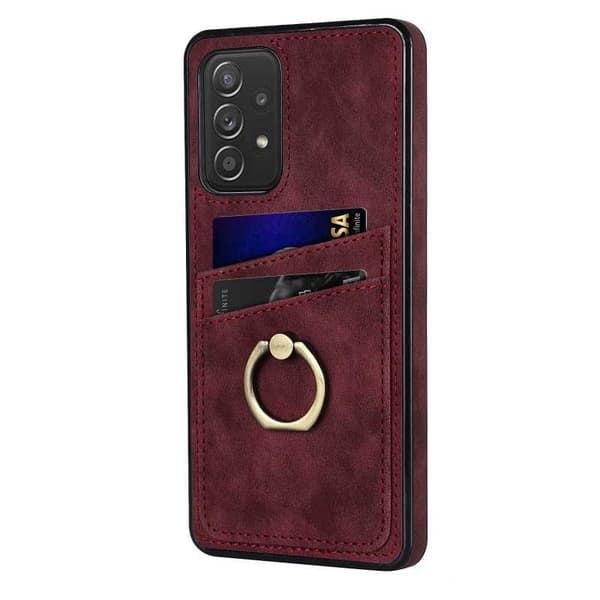 Samsung A53 5G mobilcover med kortholder Retro V4