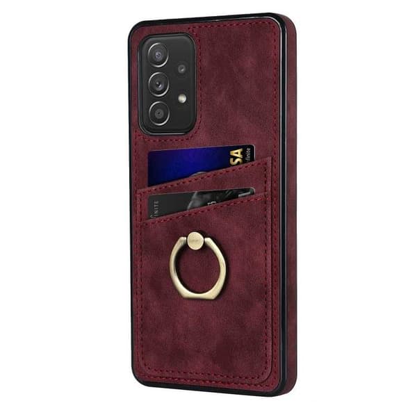 Samsung A53 5G mobilcover med kortholder Retro V4