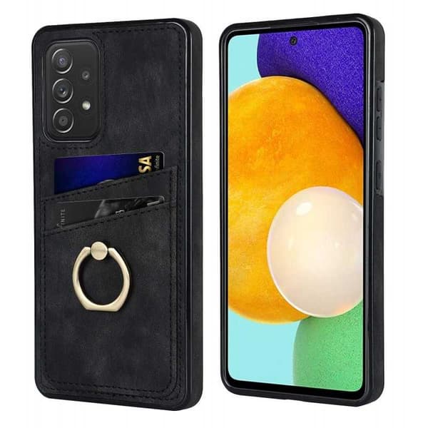 Samsung A53 5G mobilcover med kortholder Retro V4