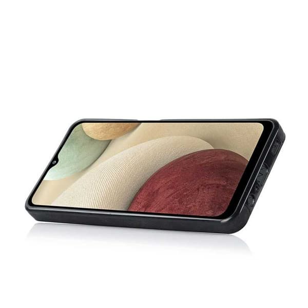 Samsung A12 5G -matkapuhelimen suojakuori korttitelineellä Retro V4