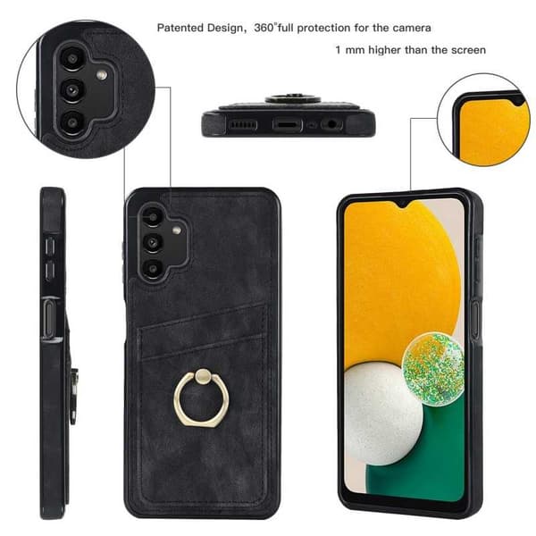 Samsung A13 5G / A04s mobilcover med kortholder Retro V4
