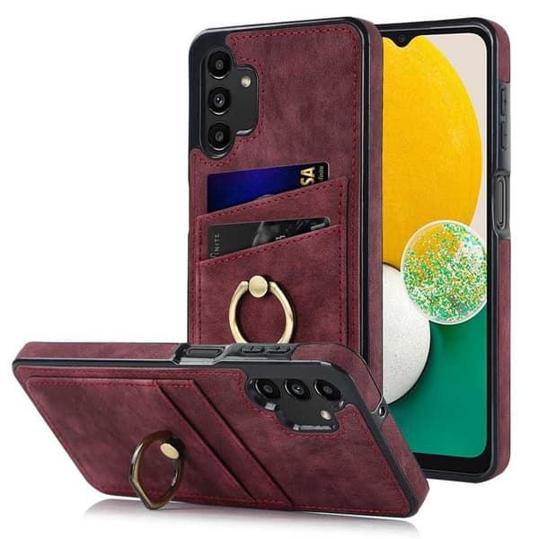 Samsung A13 5G / A04s mobilcover med kortholder Retro V4