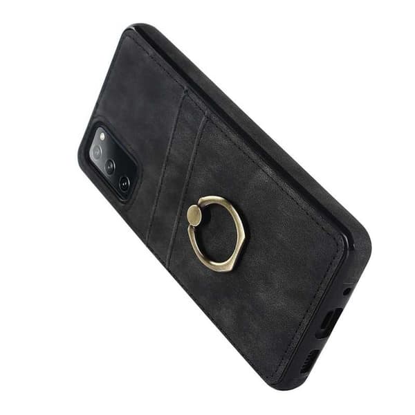 Samsung S20 FE -matkapuhelimen suojakuori korttitelineellä Retro V4