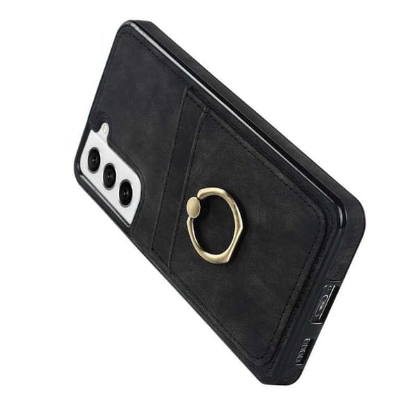 Samsung S21 FE mobilcover med kortholder Retro V4