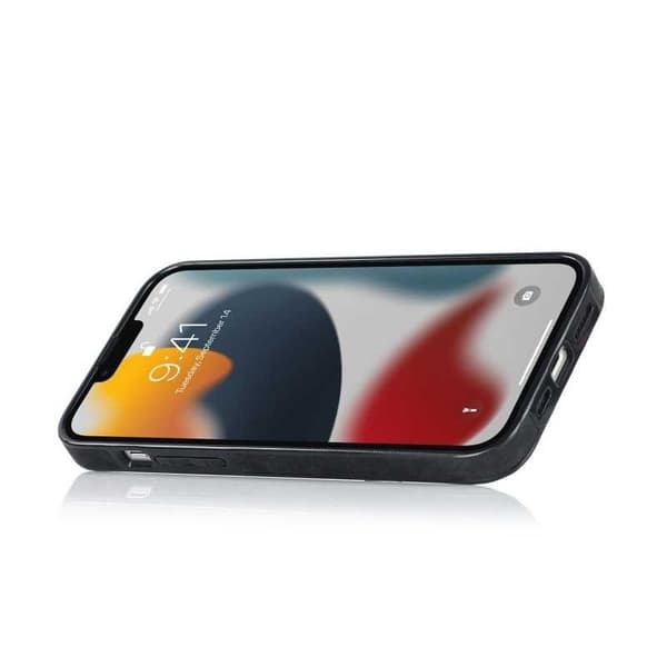 iPhone 13 mobilcover med kortholder Retro V4