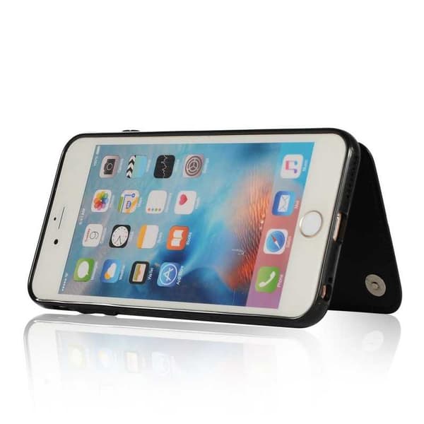 iPhone 6 / 6S Shockproof Case Kortholder 3-POCKET Flippr V2
