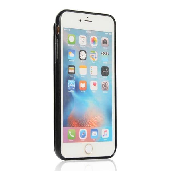 iPhone 6 / 6S Shockproof Case Kortholder 3-POCKET Flippr V2