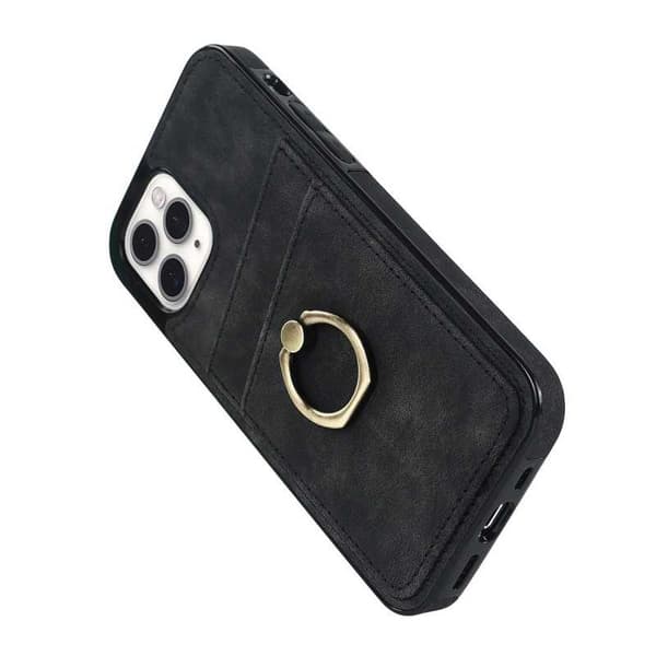 iPhone 11 Pro Mobilskal med Korthållare Retro V4