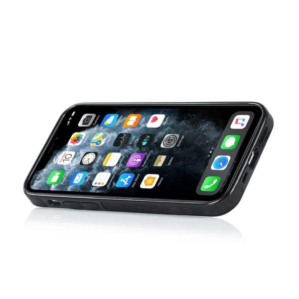 iPhone 11 Pro Mobilskal med Korthållare Retro V4