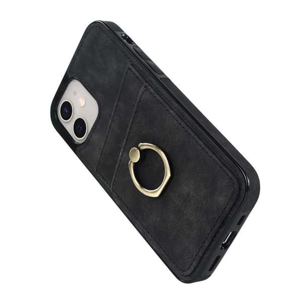 iPhone 11 Mobilskal med Korthållare Retro V4