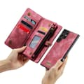 Miniatyrbillede 4 af 8: Multi Wallet CaseMe 11-kort Samsung Galaxy S23 Ultra - Rød