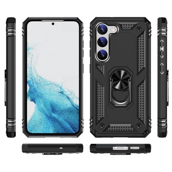 Sergeant Ring Case Samsung Galaxy S23 Plus - Svart