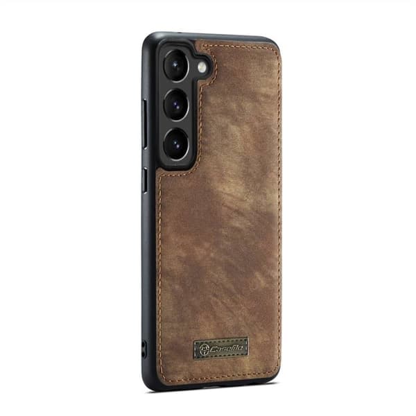 Multi Wallet CaseMe 11-kort Samsung Galaxy S23 - Brun
