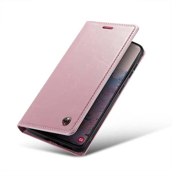 CaseMe Wallet 3-kort Samsung Galaxy S23 Plus - Lyserød