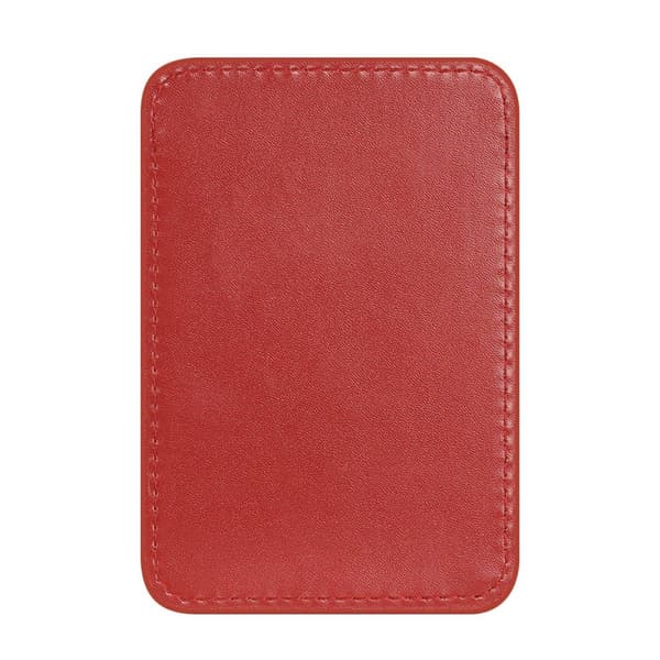 DUX DUCIS MagSafe Korttipidike Magnetic Leather Wallet Punainen