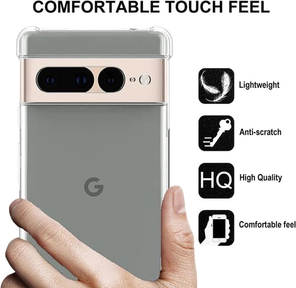 Google Pixel 7 Pro ekstra støtsikkert skall