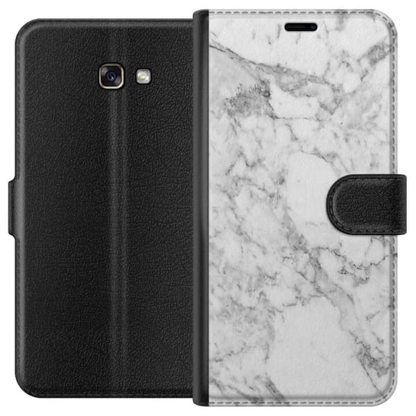 Samsung Galaxy A3 (2017) Plånboksfodral Marmor Vit