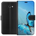 Miniatyrbillede 1 af 3: Samsung Galaxy A3 (2017) Tegnebogsetui Sommerfugl