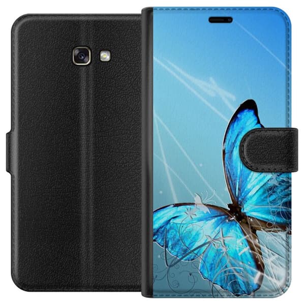 Samsung Galaxy A3 (2017) Lompakkokotelo Perhonen