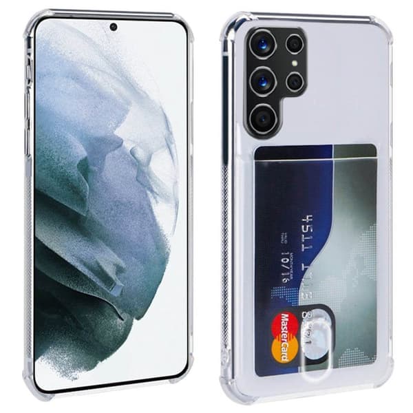 Silikondeksel med kort Samsung Galaxy S23 Ultra