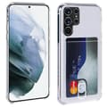 Miniatyrbilde 1 av 2: Silikondeksel med kort  Samsung Galaxy S23 Ultra