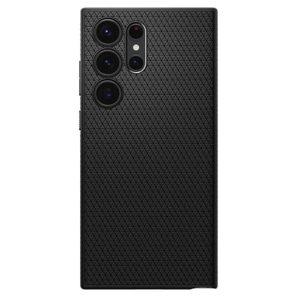 Spigen Liquid Air deksel Samsung Galaxy S23 Ultra- Svart
