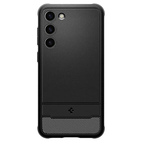 Spigen Rugged Armor kuori Samsung Galaxy S23 - Musta