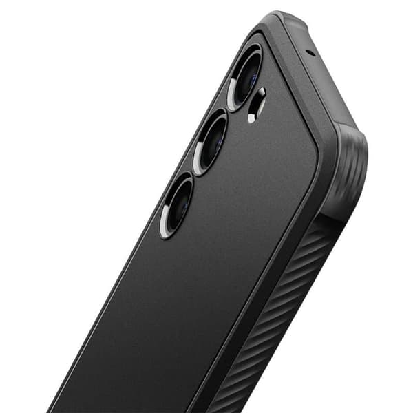 Spigen Rugged Armor kuori Samsung Galaxy S23 - Musta