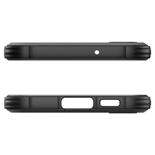 Spigen Rugged Armor kuori Samsung Galaxy S23 - Musta