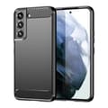 Miniatyrbilde 1 av 2: Børstet silikondeksel Samsung Galaxy S23 - Sort