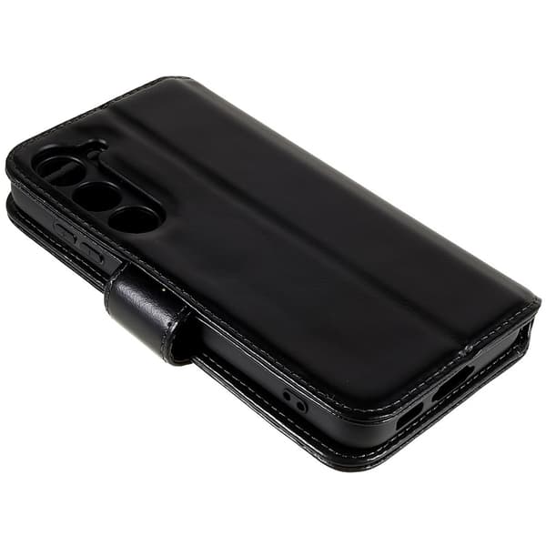 Nordic Covers Samsung Galaxy S23 Etui Essential Leather Raven Black