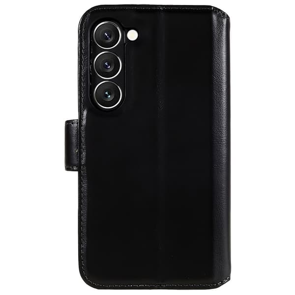 Nordic Covers Samsung Galaxy S23 Etui Essential Leather Raven Black
