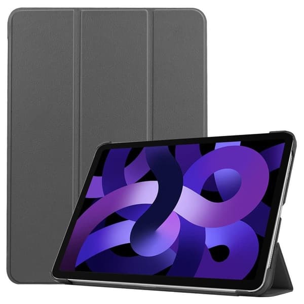 SiGN Tri-Fold Fodral med stativ för iPad 10.9" 2022 / iPad 11" 2025 - Grå