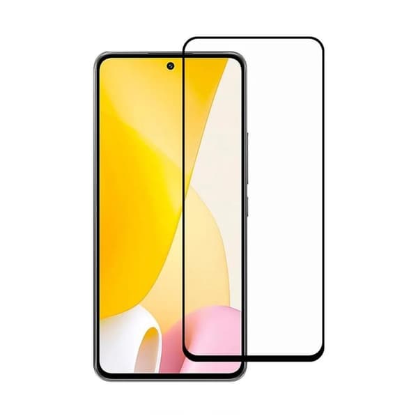 Skärmskydd Xiaomi 12 Lite - 3D Härdat Glas - Svart (miljö)