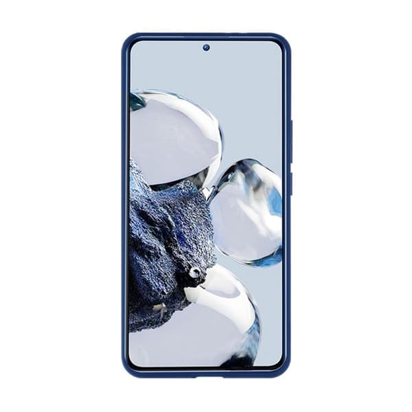 Xiaomi 12T/Xiaomi 12T Pro Silikonskal - Mörkblå
